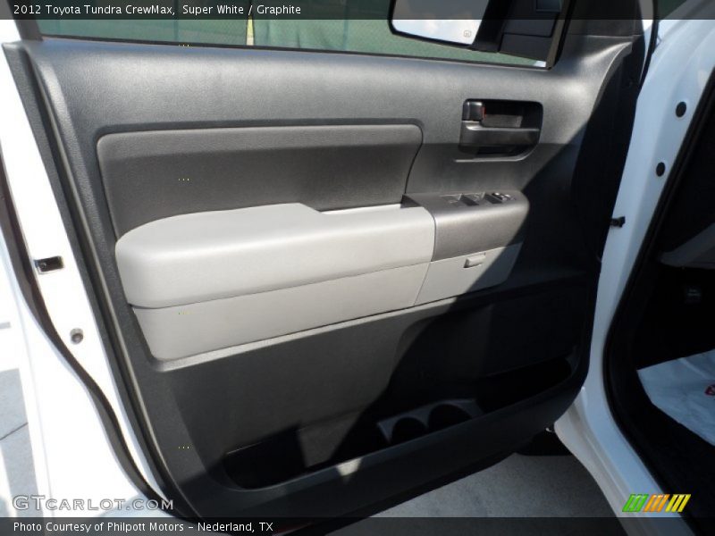Super White / Graphite 2012 Toyota Tundra CrewMax