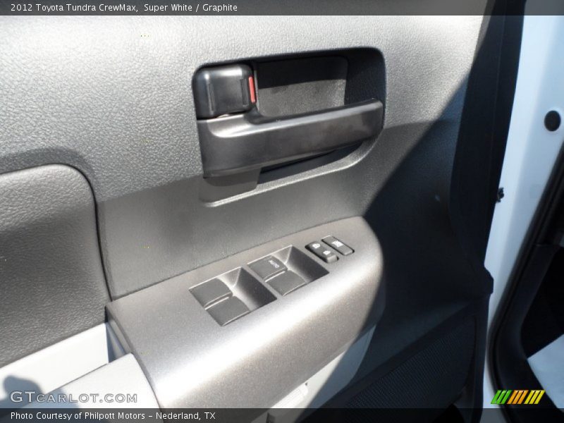 Super White / Graphite 2012 Toyota Tundra CrewMax