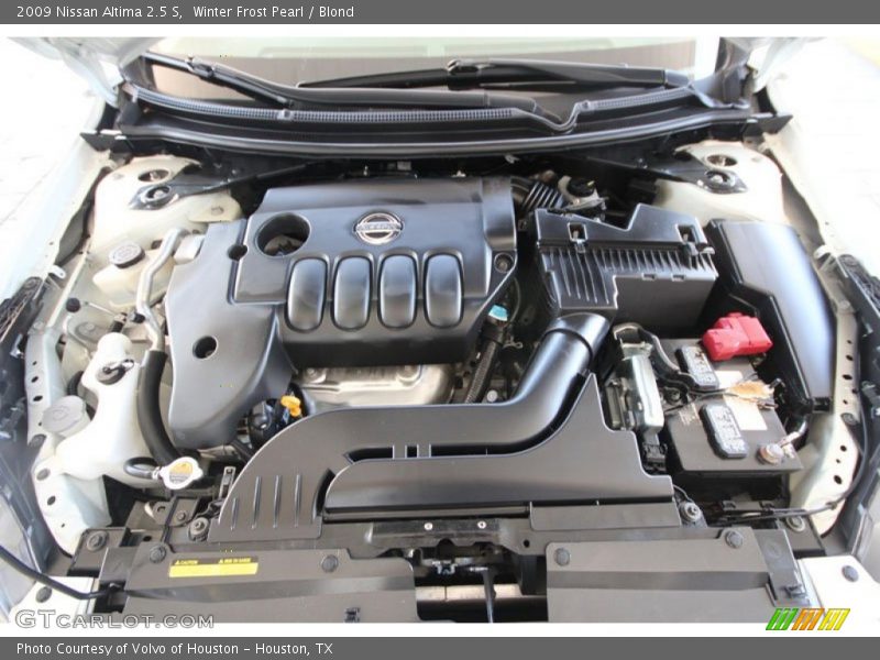 Winter Frost Pearl / Blond 2009 Nissan Altima 2.5 S
