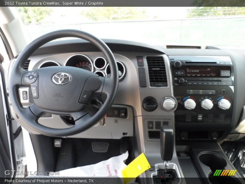 Dashboard of 2012 Tundra CrewMax