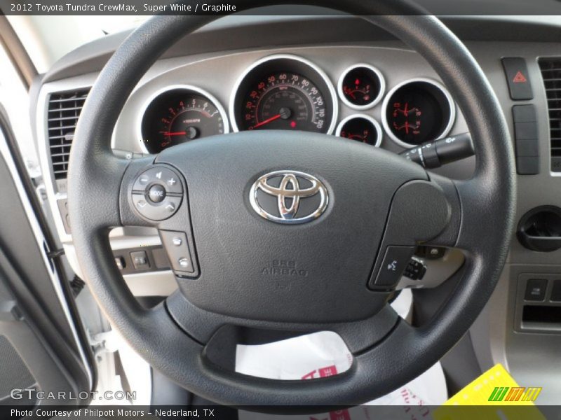  2012 Tundra CrewMax Steering Wheel