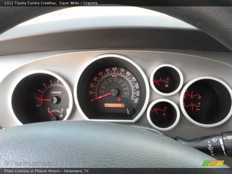  2012 Tundra CrewMax CrewMax Gauges