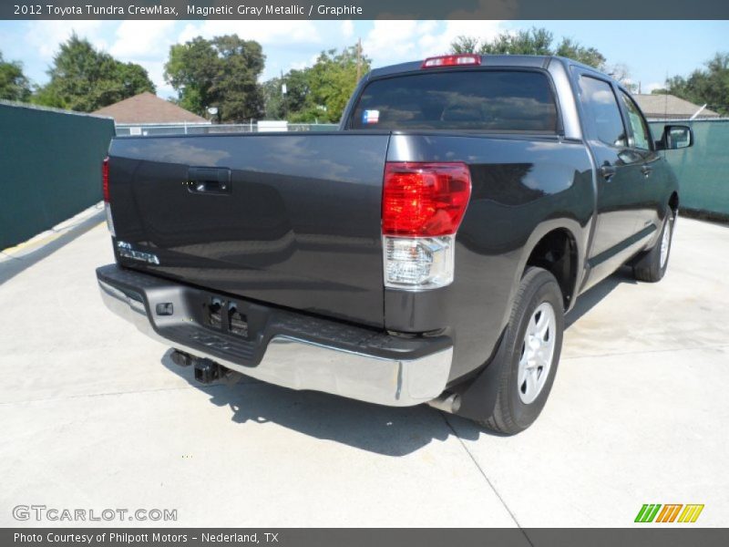 Magnetic Gray Metallic / Graphite 2012 Toyota Tundra CrewMax