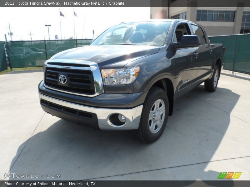 Magnetic Gray Metallic / Graphite 2012 Toyota Tundra CrewMax