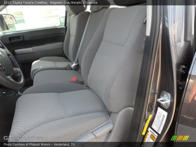  2012 Tundra CrewMax Graphite Interior
