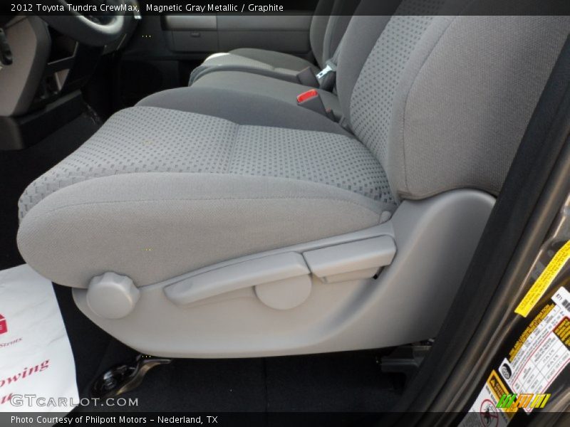  2012 Tundra CrewMax Graphite Interior