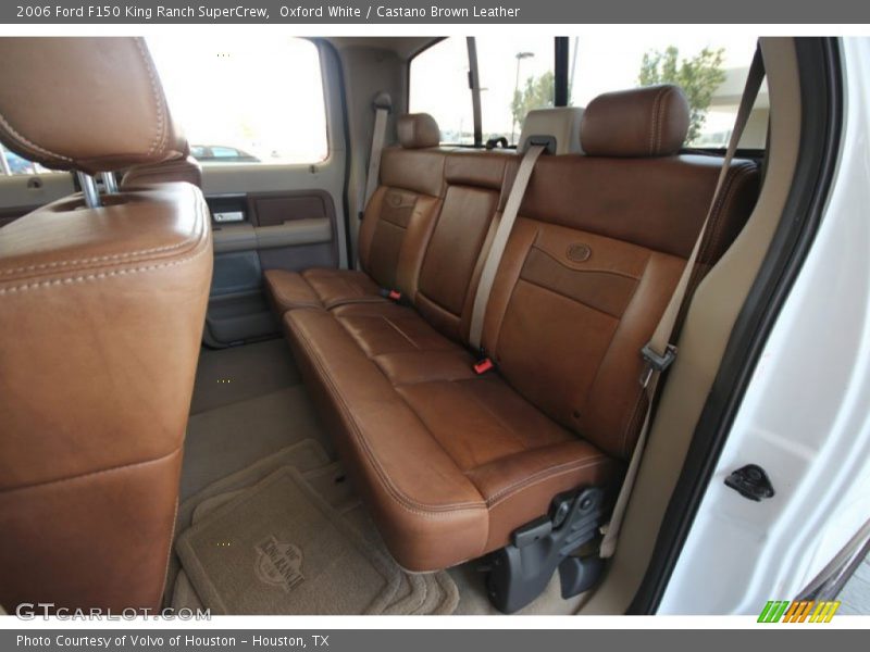 Oxford White / Castano Brown Leather 2006 Ford F150 King Ranch SuperCrew