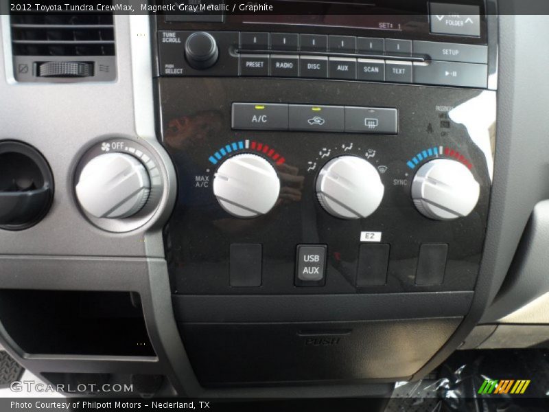Controls of 2012 Tundra CrewMax