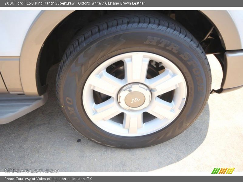 Oxford White / Castano Brown Leather 2006 Ford F150 King Ranch SuperCrew