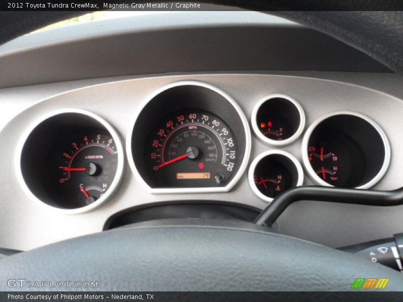  2012 Tundra CrewMax CrewMax Gauges