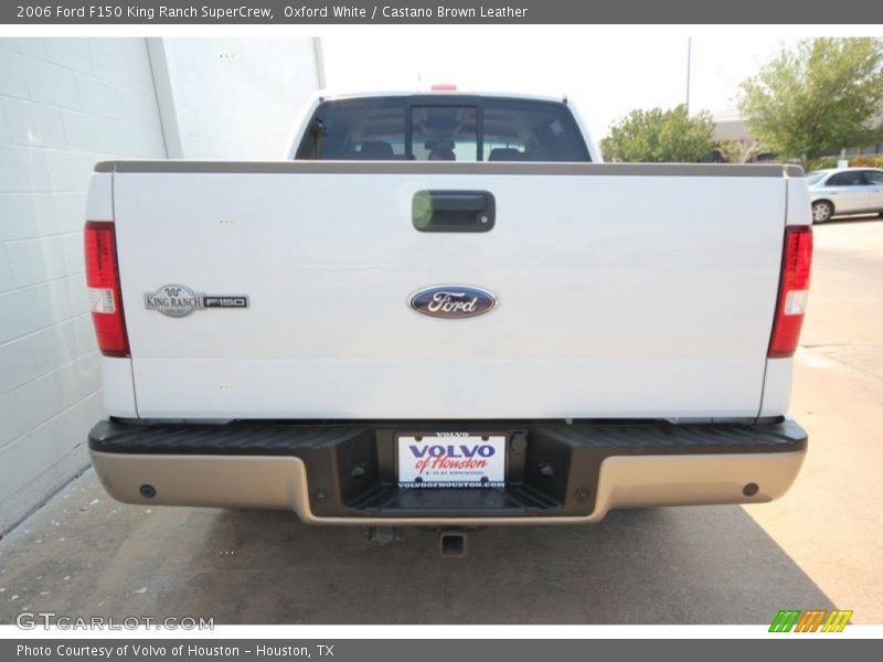 Oxford White / Castano Brown Leather 2006 Ford F150 King Ranch SuperCrew