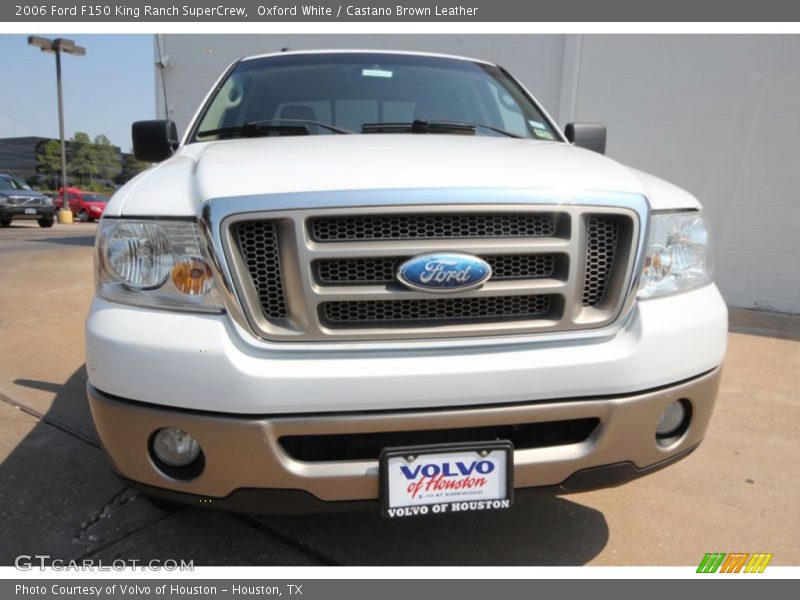 Oxford White / Castano Brown Leather 2006 Ford F150 King Ranch SuperCrew