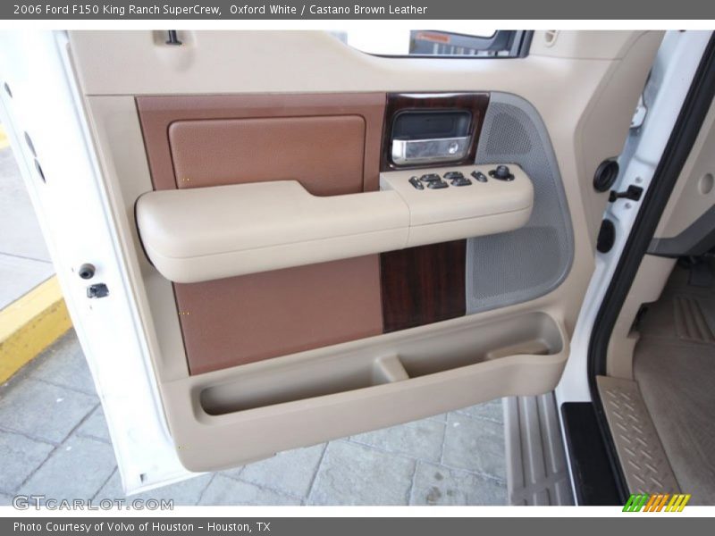 Oxford White / Castano Brown Leather 2006 Ford F150 King Ranch SuperCrew