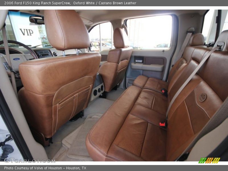 Oxford White / Castano Brown Leather 2006 Ford F150 King Ranch SuperCrew