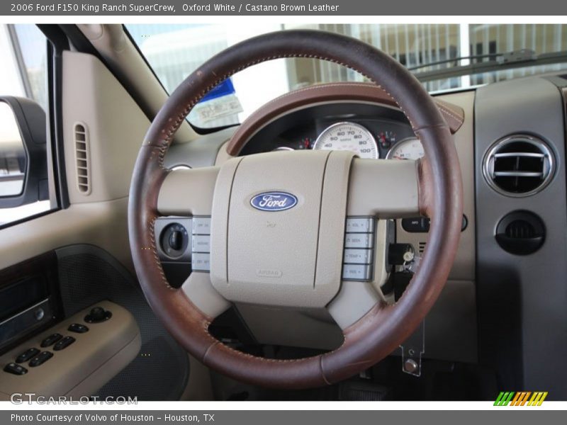 Oxford White / Castano Brown Leather 2006 Ford F150 King Ranch SuperCrew