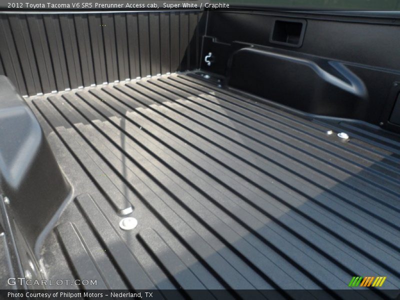 Super White / Graphite 2012 Toyota Tacoma V6 SR5 Prerunner Access cab