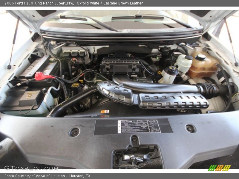 Oxford White / Castano Brown Leather 2006 Ford F150 King Ranch SuperCrew