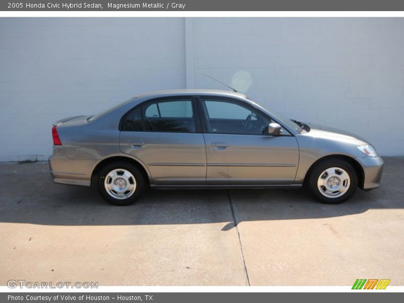 Magnesium Metallic / Gray 2005 Honda Civic Hybrid Sedan
