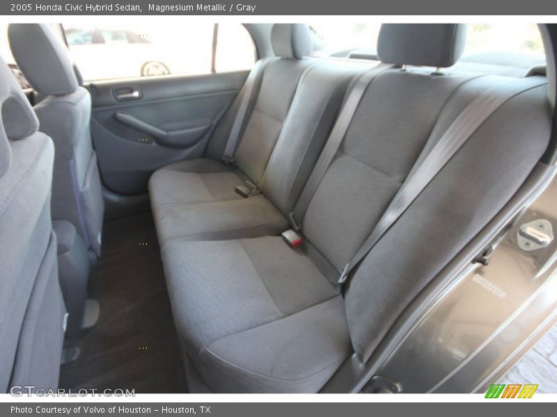 Magnesium Metallic / Gray 2005 Honda Civic Hybrid Sedan