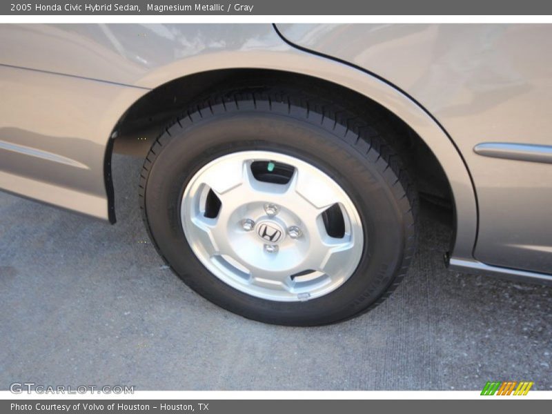 Magnesium Metallic / Gray 2005 Honda Civic Hybrid Sedan