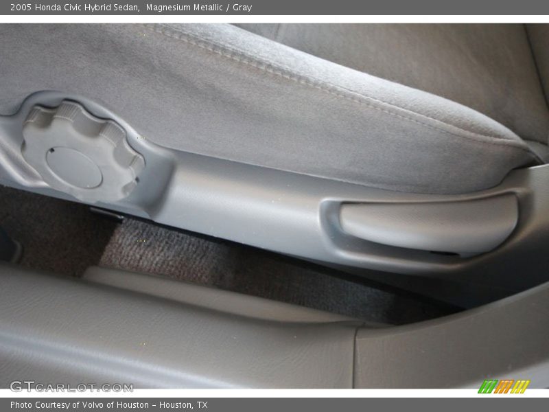 Magnesium Metallic / Gray 2005 Honda Civic Hybrid Sedan