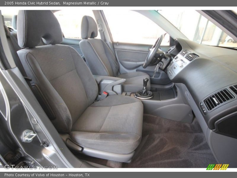 2005 Civic Hybrid Sedan Gray Interior