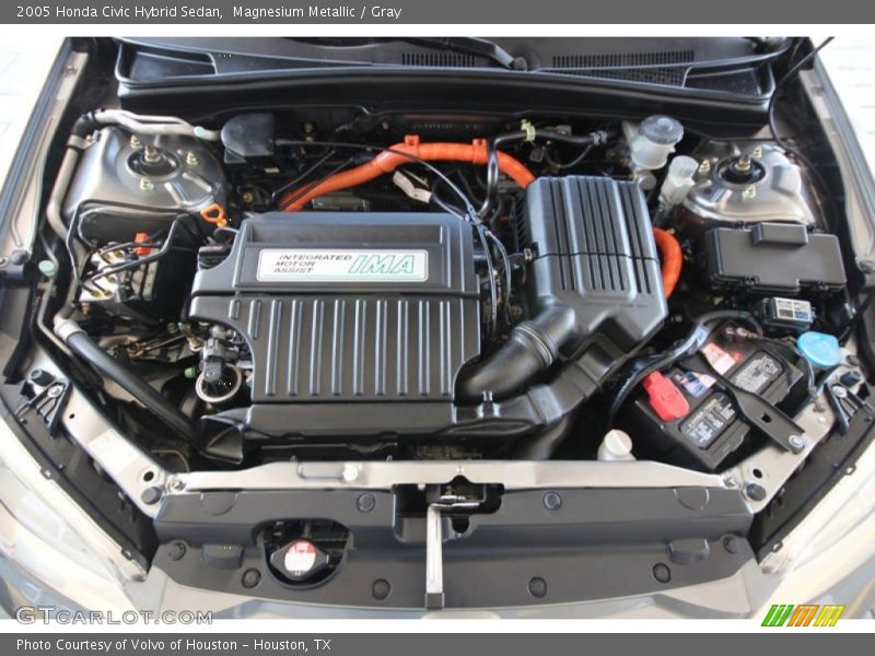  2005 Civic Hybrid Sedan Engine - 1.3L SOHC 8V i-VTEC 4 Cylinder IMA Gasoline/Electric Hybrid
