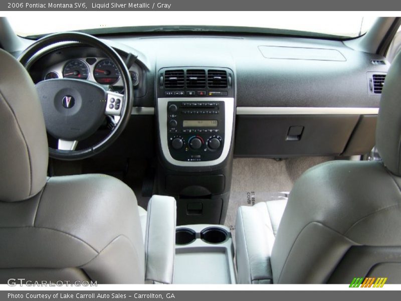 Liquid Silver Metallic / Gray 2006 Pontiac Montana SV6