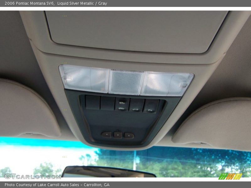 Liquid Silver Metallic / Gray 2006 Pontiac Montana SV6