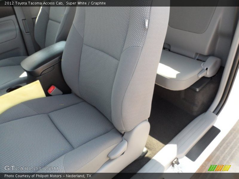 Super White / Graphite 2012 Toyota Tacoma Access Cab