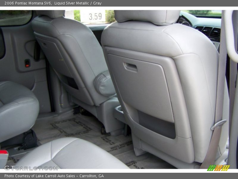 Liquid Silver Metallic / Gray 2006 Pontiac Montana SV6