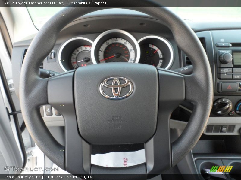  2012 Tacoma Access Cab Steering Wheel