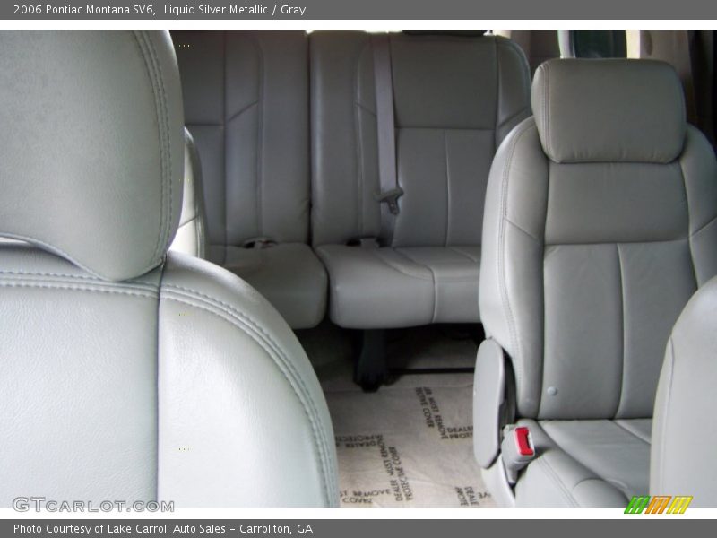 Liquid Silver Metallic / Gray 2006 Pontiac Montana SV6