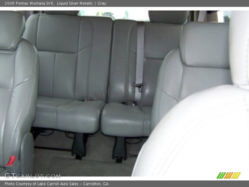 Liquid Silver Metallic / Gray 2006 Pontiac Montana SV6