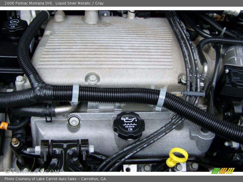 Liquid Silver Metallic / Gray 2006 Pontiac Montana SV6