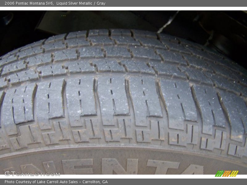 Liquid Silver Metallic / Gray 2006 Pontiac Montana SV6
