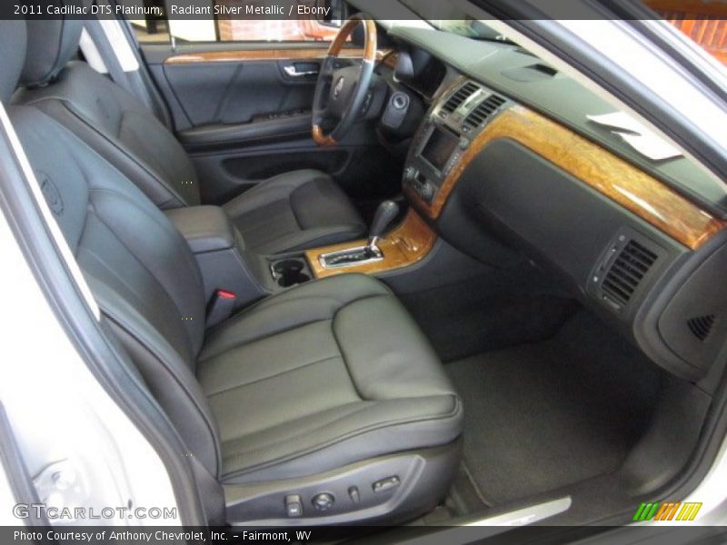  2011 DTS Platinum Ebony Interior