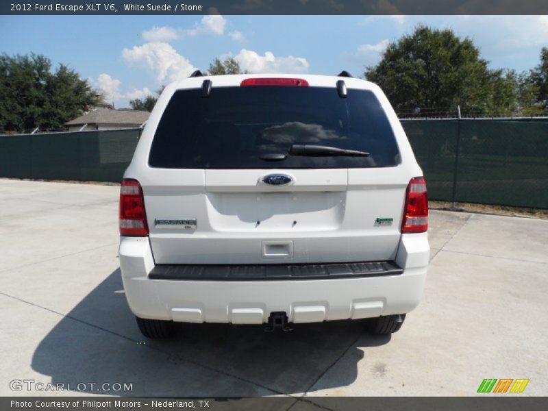 White Suede / Stone 2012 Ford Escape XLT V6
