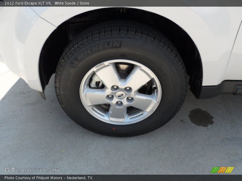 White Suede / Stone 2012 Ford Escape XLT V6