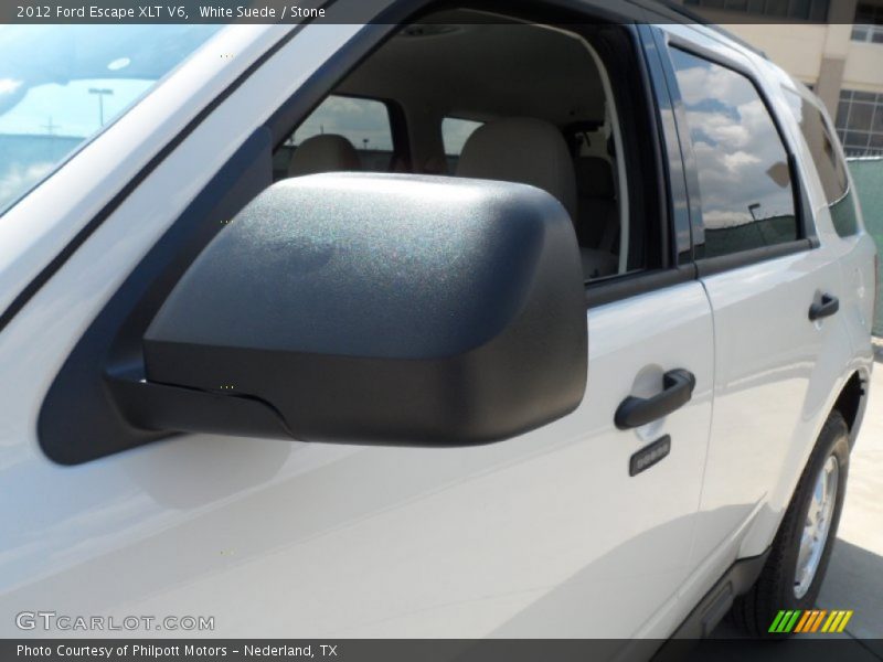 White Suede / Stone 2012 Ford Escape XLT V6