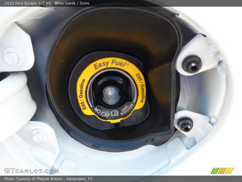 White Suede / Stone 2012 Ford Escape XLT V6