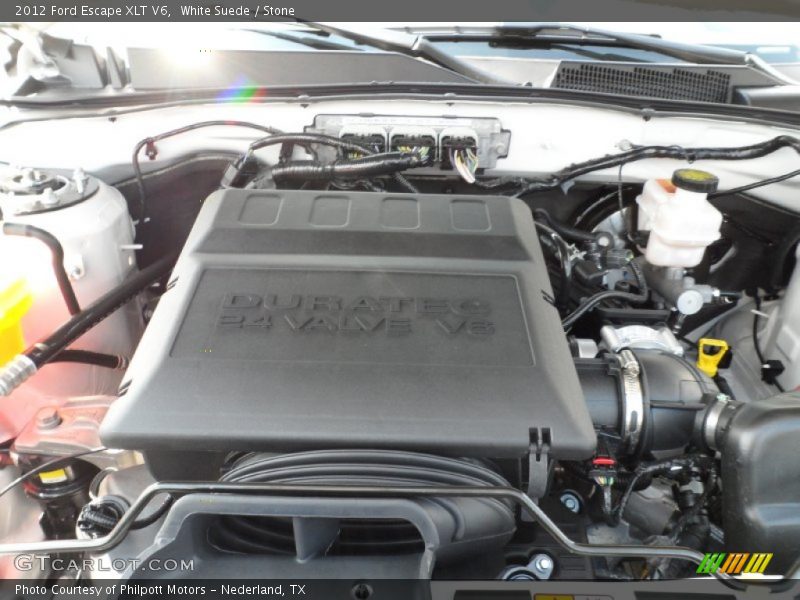  2012 Escape XLT V6 Engine - 3.0 Liter DOHC 24-Valve Duratec Flex-Fuel V6