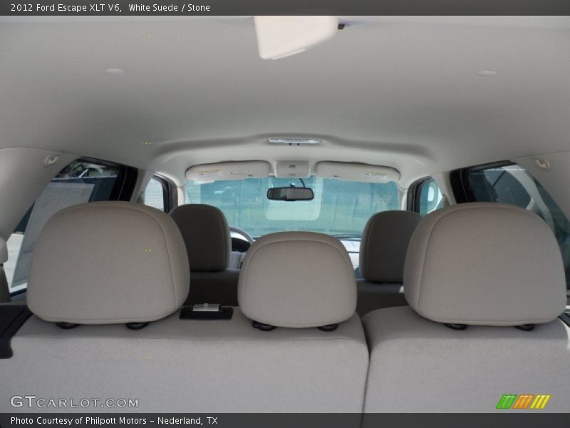 White Suede / Stone 2012 Ford Escape XLT V6