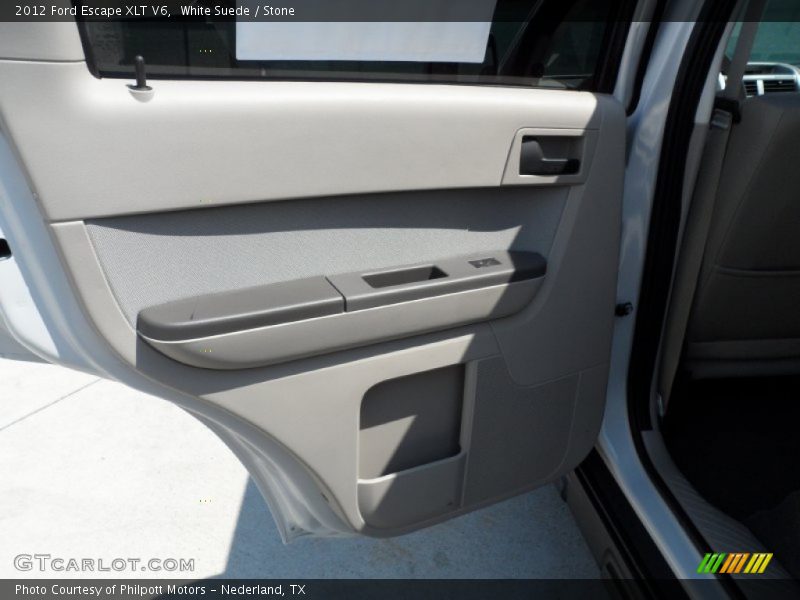 White Suede / Stone 2012 Ford Escape XLT V6