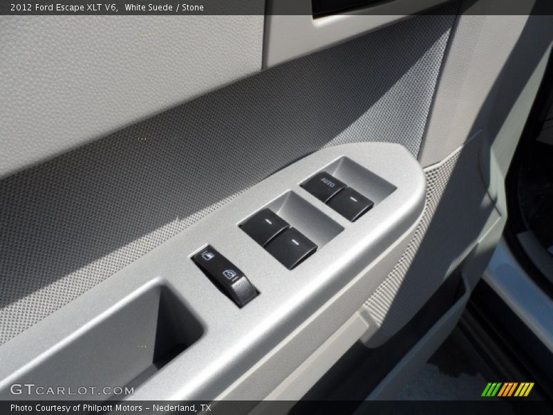 White Suede / Stone 2012 Ford Escape XLT V6