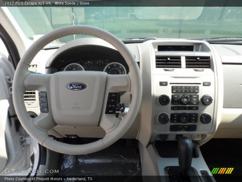 Dashboard of 2012 Escape XLT V6