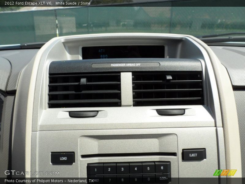 White Suede / Stone 2012 Ford Escape XLT V6