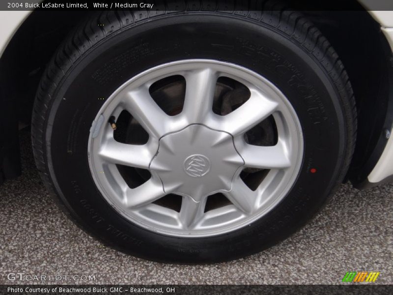 White / Medium Gray 2004 Buick LeSabre Limited