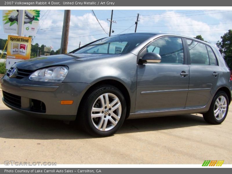 United Grey Metallic / Art Grey 2007 Volkswagen Rabbit 4 Door