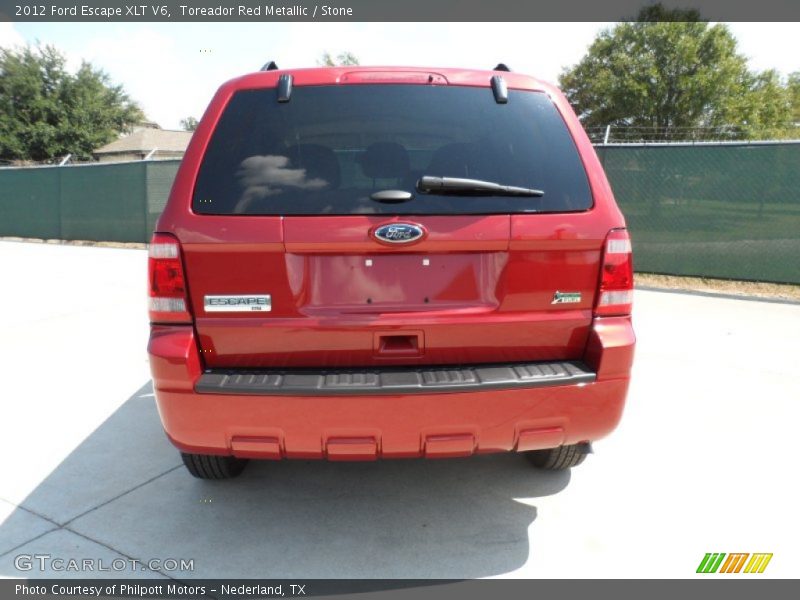 Toreador Red Metallic / Stone 2012 Ford Escape XLT V6